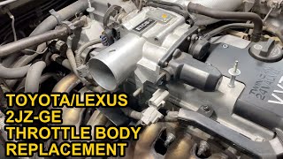 Toyota 2JZ-GE Throttle Body Replacement (Lexus GS300 IS300 SC300) by redonKiLaus 3,533 views 5 months ago 15 minutes