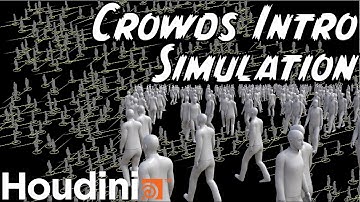 Introduction to Crowds: Simple Crowd Simulation in Houdini