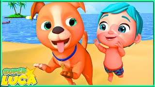 Where is My Puppy Nose?  - baby song - Nursery Rhymes & Kids Songs | Super Luca #187 screenshot 1