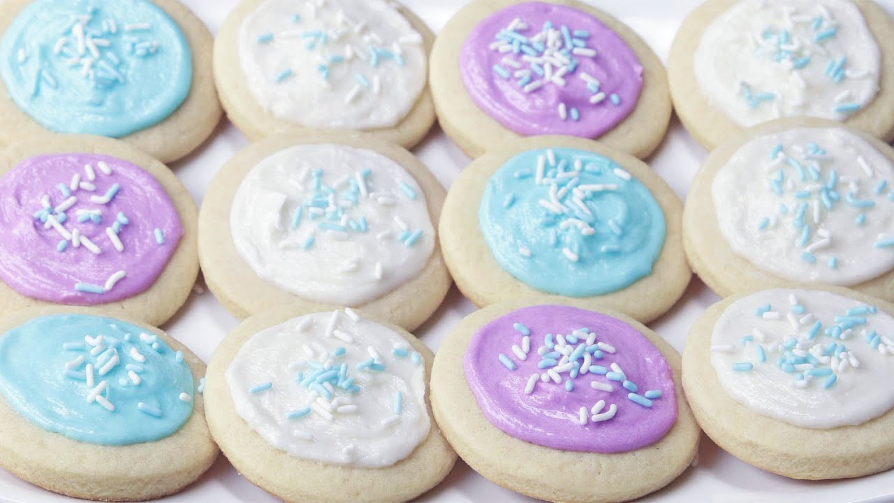 The Softest Frosted Sugar Cookies Ever | Tasty