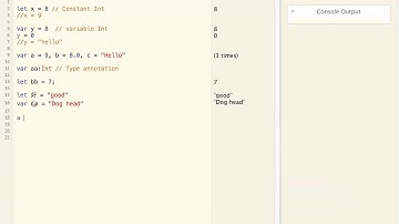 Swift Programming #1:  Basic Data Types