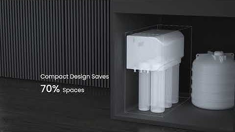 Waterdrop D6 RO Reverse Osmosis Water Filtration System Creative Video 2