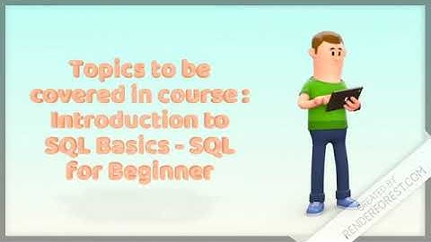 Introduction to SQL Basic Video