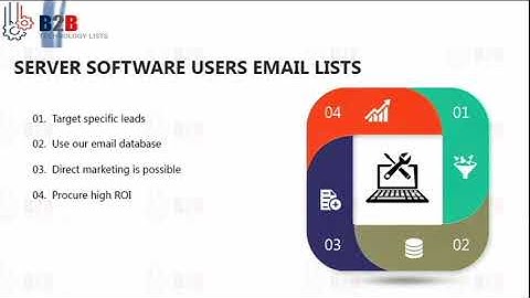 What is the use of Server Software Users Email Lists