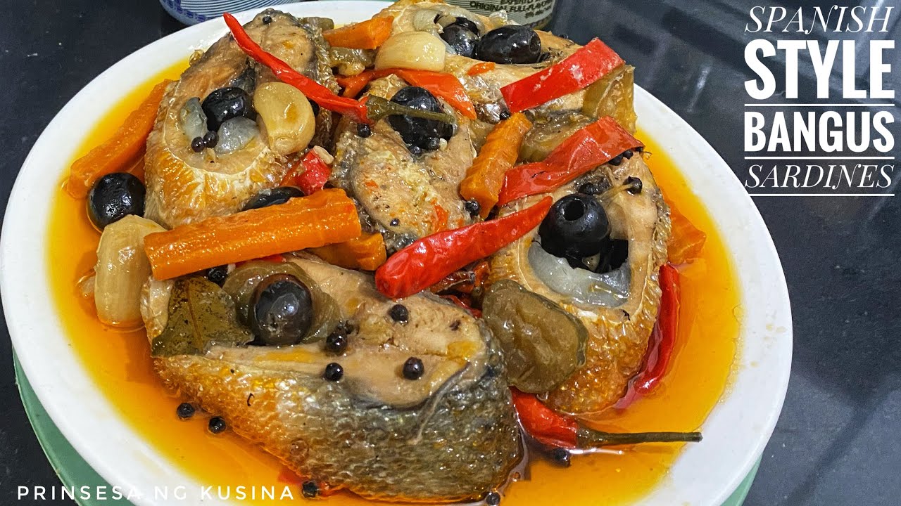 Spanish Style Bangus Sardines Plus Pasilip Sa Binili Ko Na Lupa Sa Rizal Laguna YouTube