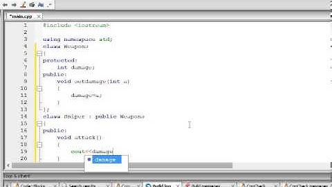 C++ Tutorial 27 - Access Modifiers