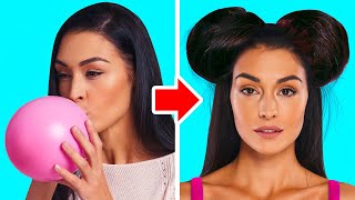 33 GIRLY AND BEAUTY IDEAS || HANDY MAKEUP AND HAIR HACKS