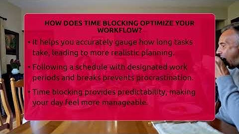 How Does Time Blocking Optimize Your Workflow? - The Personal Growth Path