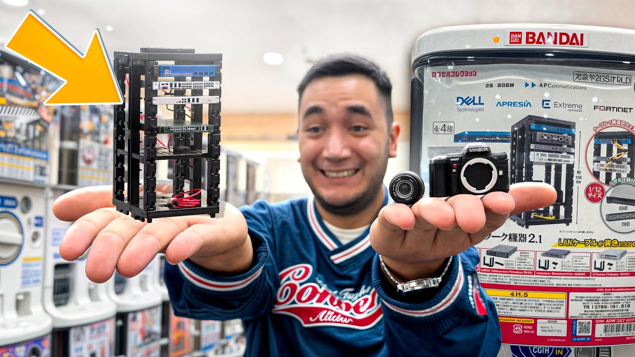 Los Gachapones de Tecnología Que Solo Existen en Japón