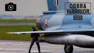 Indian Air Force Dassault Mirage 2000 take off, balked landing, landing @RAF Waddington (Cobra 2023)