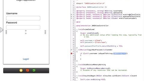 Objective-C Tutorial: Creating an iOS App for Absolute Beginners (Tut: 1)