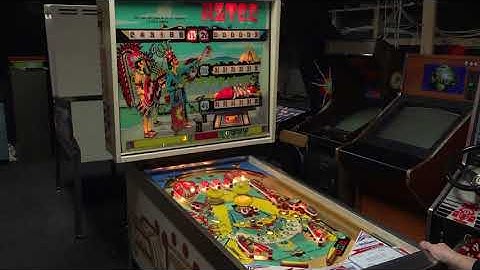 Aztec (Williams, 1976) Flipper Pinball