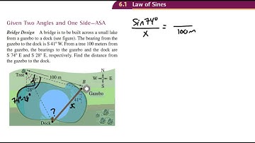Given Two Angles and One Side ASA Ex 2