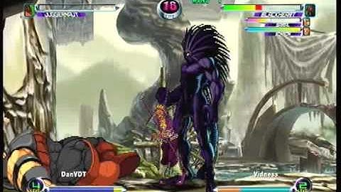 MvC2 - Diet(Jugg/BBH/Spiral) Vs Vidness(Various Spiral Teams) FT10 Part 2/4