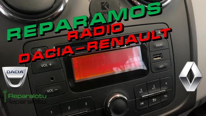 How to Play Bluetooth Music via Radio in Dacia Sandero ( 2011 - 2020 ) -  Change Radio Source 