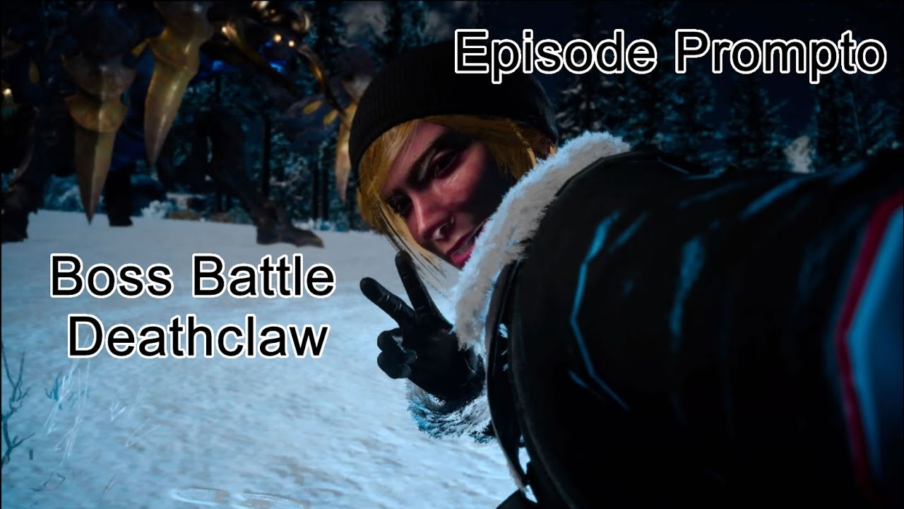 FINAL FANTASY XV Episode Prompto Boss Battle Deathclaw (PS4) games people play