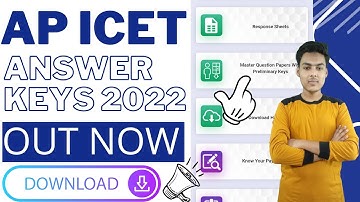 ap icet answer key 2022 | how to check ap icet answer key 2022