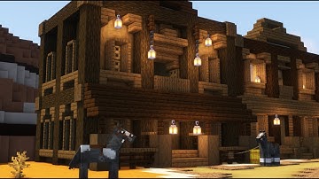 minecraft: how to build a wild west house