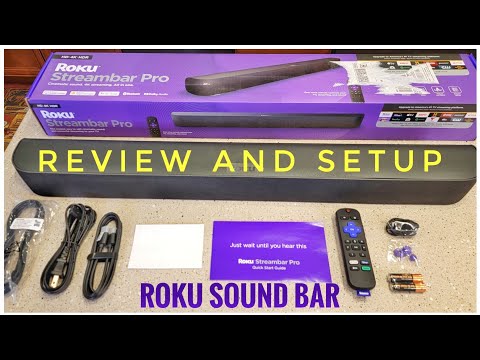 REVIEW & HOW TO SETUP Roku StreamBar Pro Sound Bar & Streaming Player