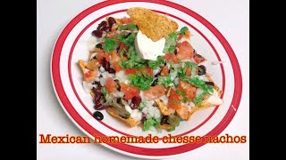 Homemade Mexican Nachos recipe in hindi without oven | Vegetarian Cheese sauce | Avocado chutney