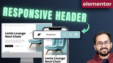 Gratis responsieve header in Elementor (2025)