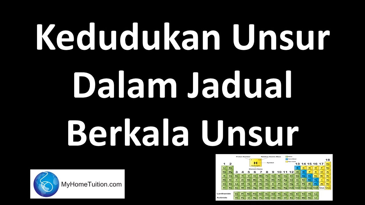 Jadual berkala unsur