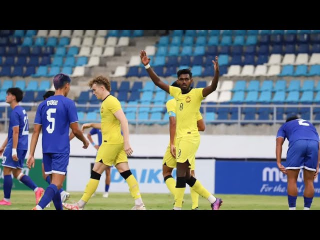 T. SARAVANAN vs PHILLIPINES U23 • ASIAN CUP U23 QUALIFIER - 9/9/2023 class=