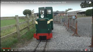 Miniature Railways of Great Britain   The Whitfield Light Railway   September 2023 by wooltman 586 views 7 months ago 5 minutes, 59 seconds