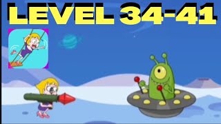 Save The Girl Level 34 - 41 | Right VS Wrong | Save The Girl Game Over Fails | #savethegirl