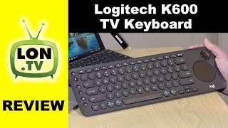 K600 TV Keyboard with Integrated Trackpad