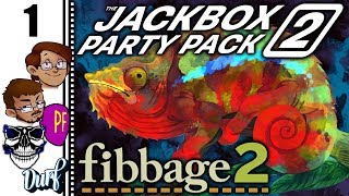 Let's Play The Jackbox Party Pack 2 Part 1 - Fibbage 2: Morecupines