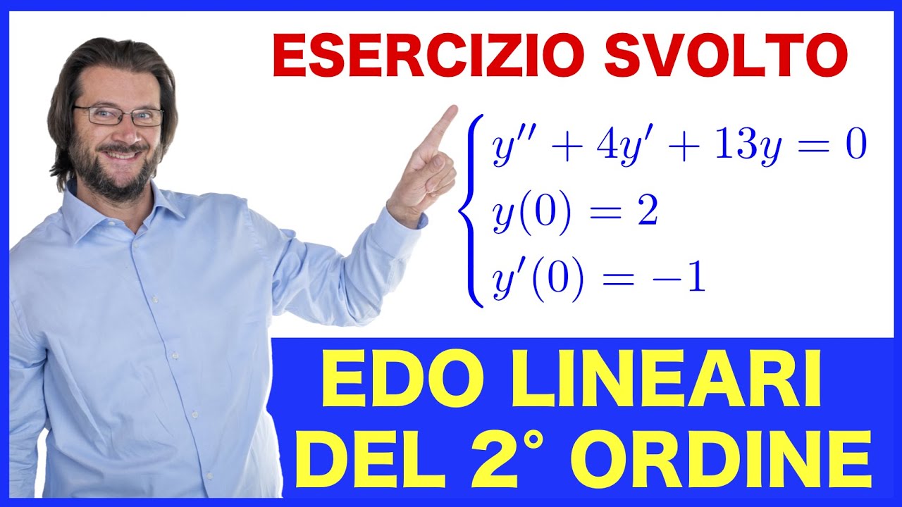 Equazione differenziale lineare omogenea del secondo ordine a coefficienti costanti, delta negativo