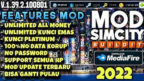 MOD APK SIMCITY BUILDlT 2022 V.1.40.1.102423 NO PASSWORD !!!