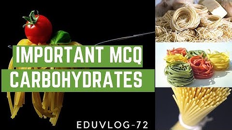 Carbohydrates  Important MCQ