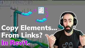 Copy Elements from Links in Revit Tutorial
