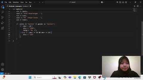 Pembahasan 5 Soal UTS Di Apk VSC (Bahasa C++) Pada Mata Kuliah Algoritma Dan Struktur Data