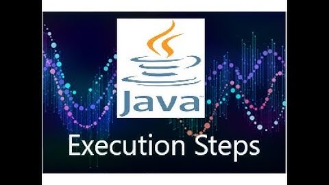 Java program execution process steps - compilation - execution