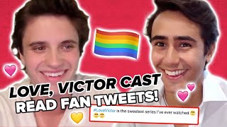 'Love, Victor' Cast Reacts To Fan Tweets
