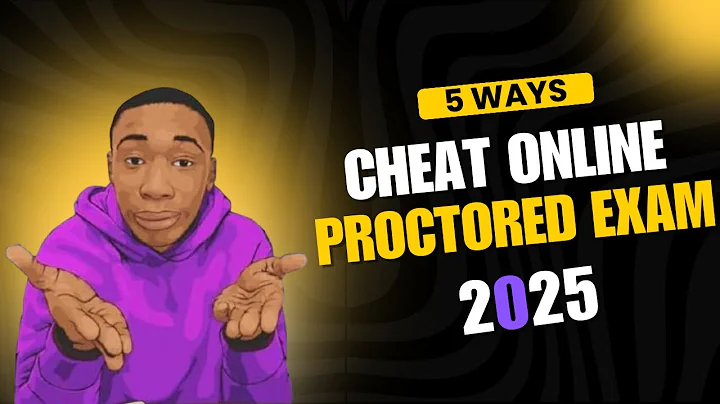 5 Ways How to Cheat on online proctored exam 2025 !!