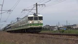 115系N33+N37編成　信越線434M　押切～見附