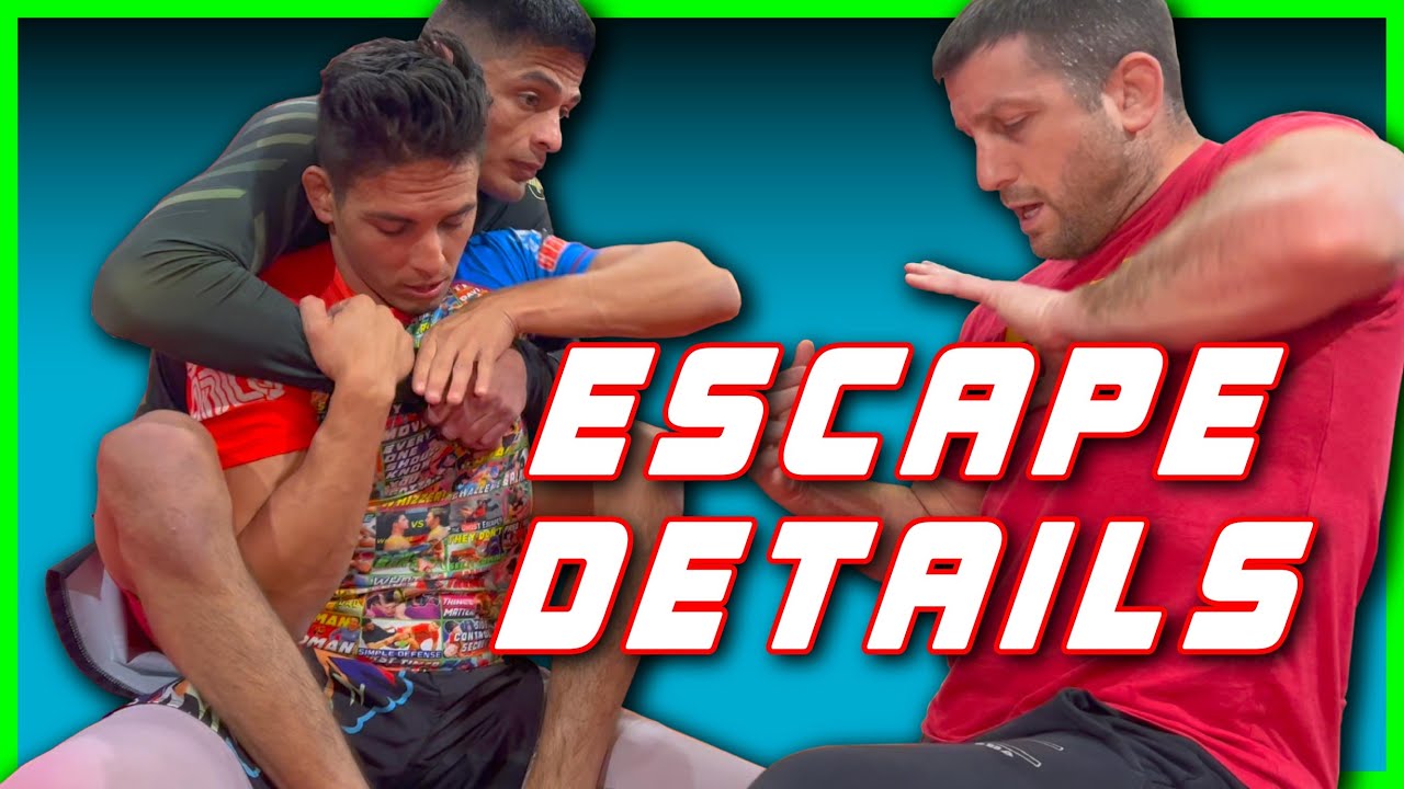 Working BACK Escape with my Brown Belts! YouTube