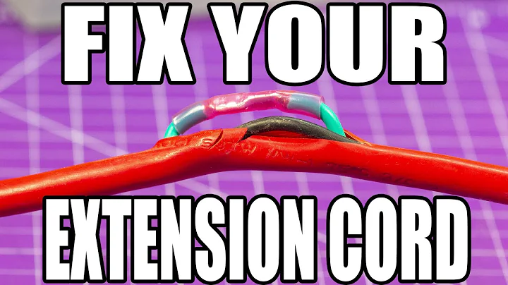 How To Fix Your Broken Extension Cord | Do NOT Throw Out Your Old Extension Cord!