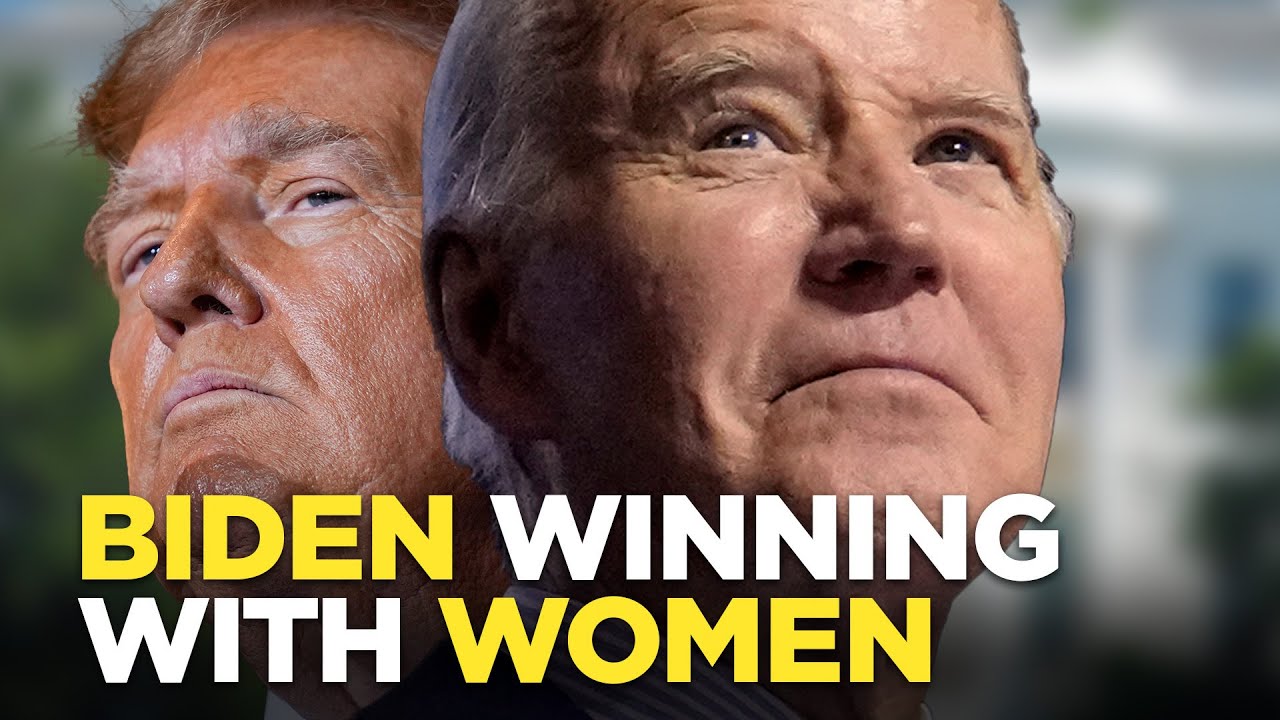 Biden polls far ahead of Trump among women voters