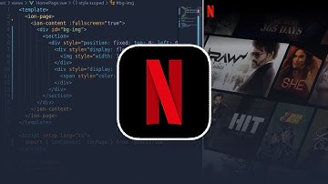 Building a Netflix Clone with Ionic, Vue & Rooven 🔥