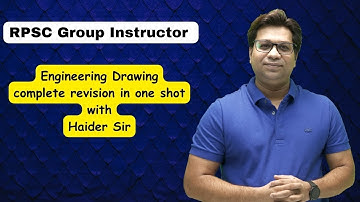 Engineering Drawing One Shot Revision for RPSC Group Instructor Exam | Complete Syllabus in 1 Video