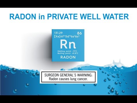 Radon in Private Well Water