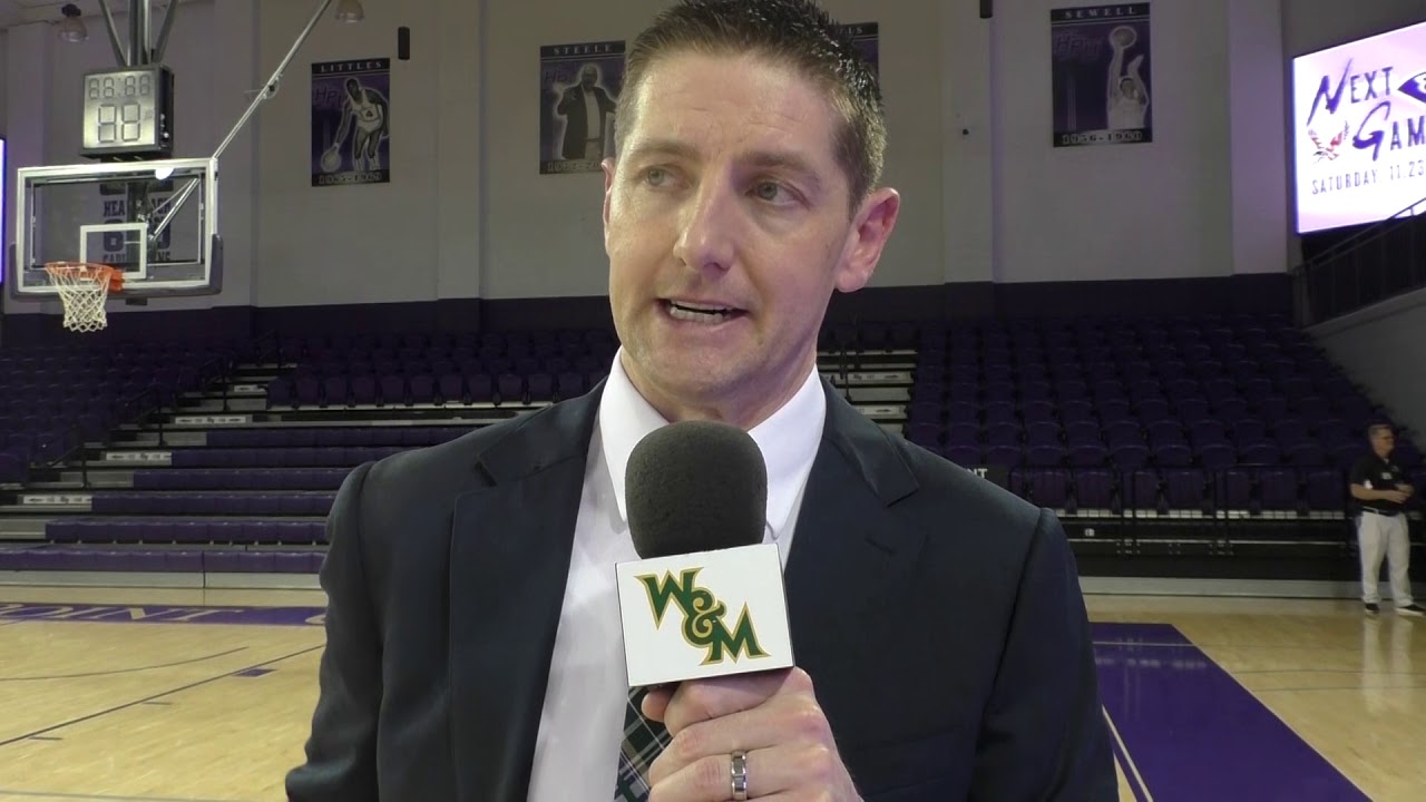 2019-20 William & Mary Men's Basketball Post Game at High Point - YouTube