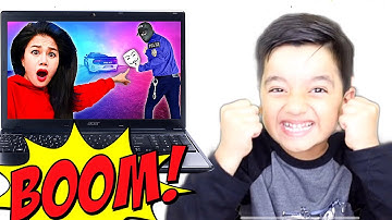 KIDS REACT to CHAD WILD CLAY | IS THIS COP a HACKER? Project Zorgo Undercover Disguise as a Police
