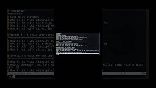 Vim substitution to replace characters with their count #linux #nvim #quicktips  #programming #bash