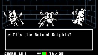 Ts!Underswap(Demo) Ruined Knights Pacifist Boss Fight